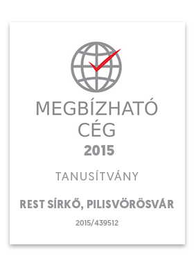 Megbízható Cég Tanusítvány